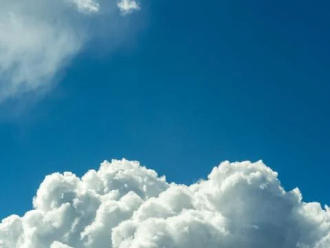 Blue skies and clouds Stock Photos