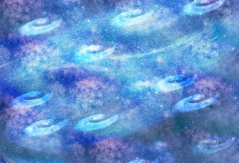 Blue sky 8 Stock Illustration