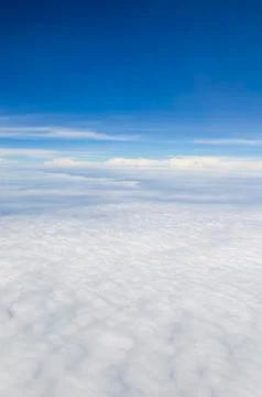 Blue sky abstract background Stock Photos