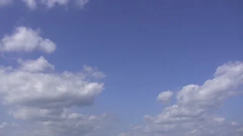 Blue sky accelerated time lapse High Definition Video 库存影片 3678126