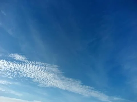 Blue sky and cloud background Foto stock