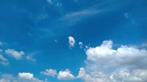 Blue sky and Cloud Stock Footage 81000228
