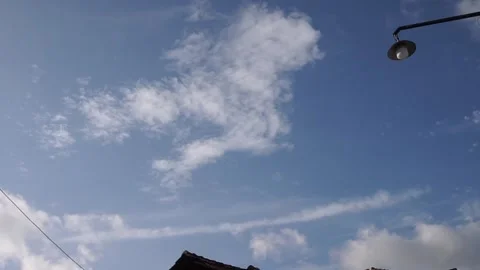 Blue sky and cloud Stock Footage 301219226