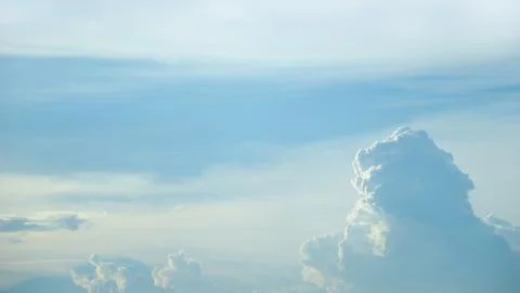 Blue sky and cloud Stock Photos