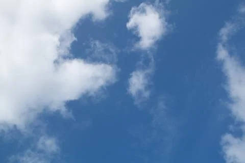 Blue sky and cloud Stock Photos