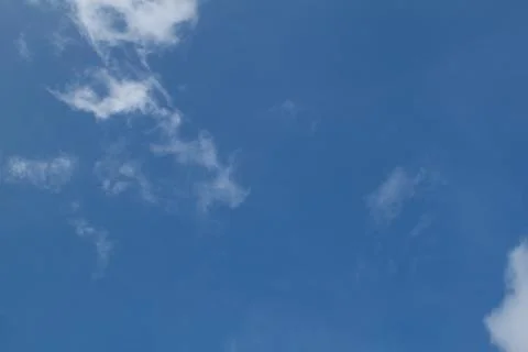 Blue sky and cloud Stock Photos