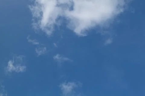 Blue sky and cloud Stock Photos