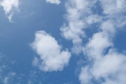 Blue sky and cloud Stock Photos