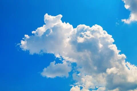 Blue sky and cloud Stock Photos