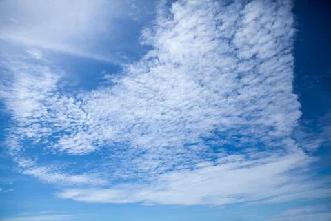Blue sky and cloud Stock Photos
