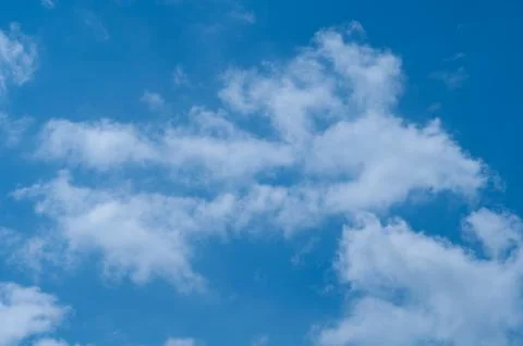 Blue sky and cloud Stock Photos