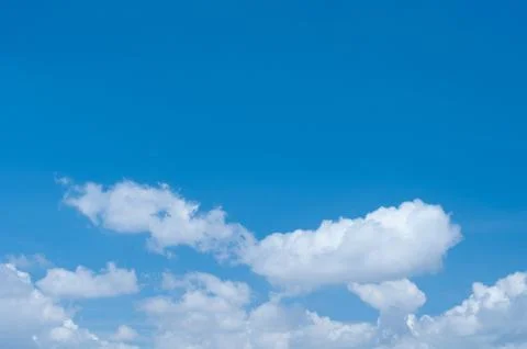 Blue sky and cloud Stock Photos