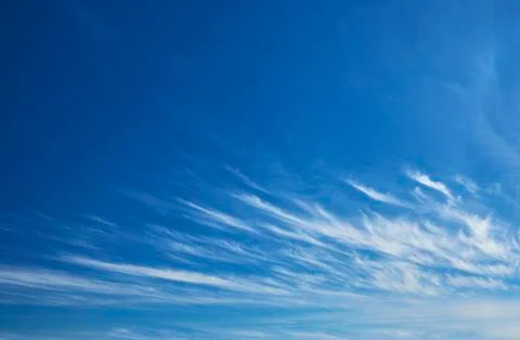 Blue Sky And Cloud. Stock Photos