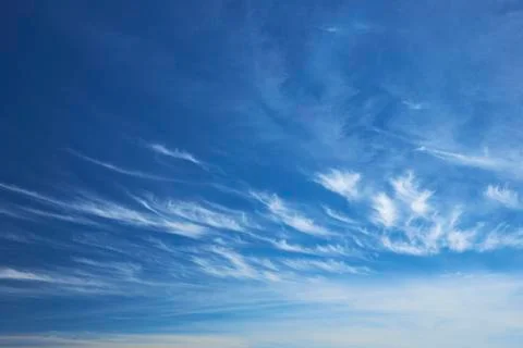 Blue Sky And Cloud. Stock Photos