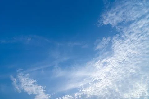 The blue sky and cloud Stock Photos