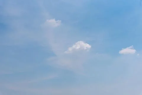 Blue sky and cloud sunlight abstract background.Copy space Stock Photos