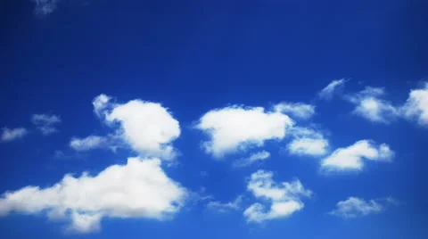 Blue Sky and Clouds 1 Stock Footage 46628479