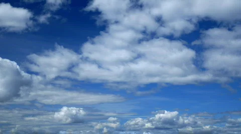 Blue Sky and Clouds 2 Stock Footage 514761