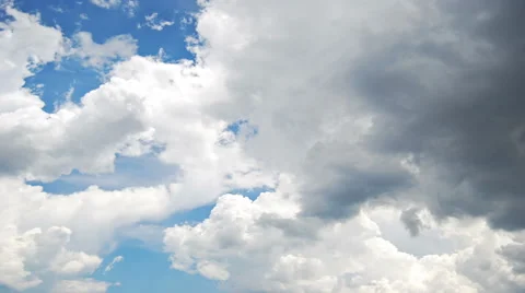 Blue Sky and Clouds 2 Stock-Footage 46628869