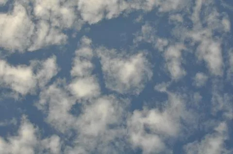 Blue sky and clouds background Foto stock