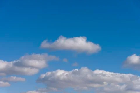 Blue sky and clouds background Stock Photos