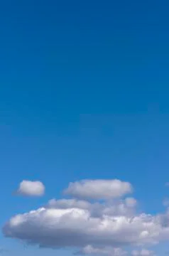 Blue sky and clouds background Stock Photos