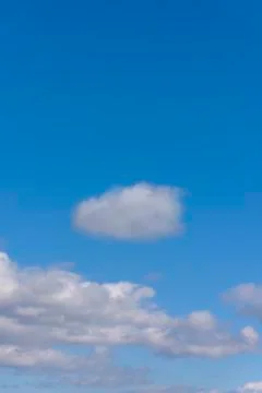 Blue sky and clouds background Stock Photos