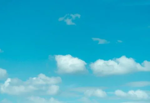 Blue Sky and clouds background image Stock Photos
