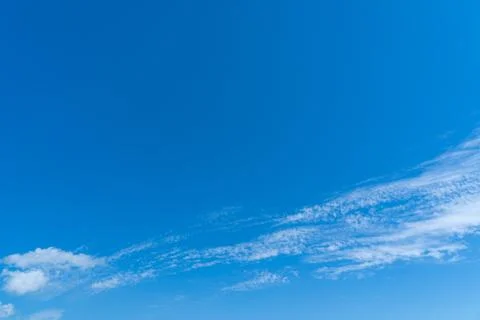 Blue sky and clouds background, nature background concept Stock Photos