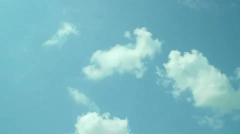 Blue Sky and Clouds Stock Footage 53368239
