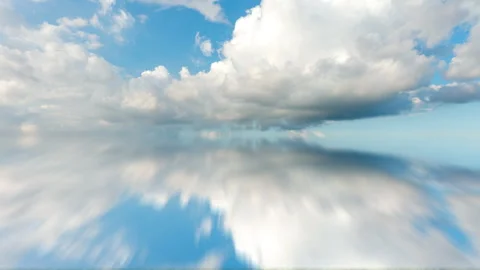 Blue sky and clouds Stock Footage 297088249