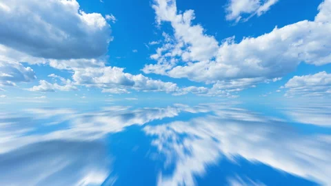 Blue sky and clouds Stock Footage 297088771