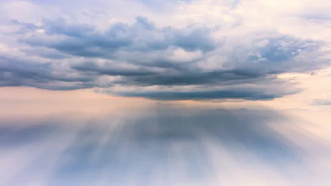 Blue sky and clouds Stock-Footage 297088832