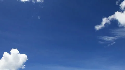 Blue Sky and Clouds Video stock 327250826