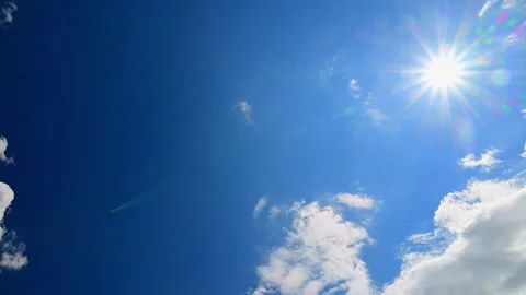 Blue Sky and Clouds Stock Footage 330733167