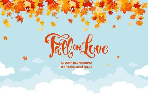 Blue sky and clouds Illustrazione stock