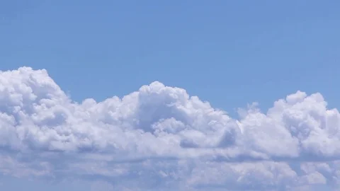 Blue sky and Clouds, No timelapse Stock Footage 77536279