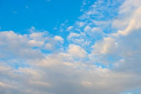 Blue sky and clouds Stock Photos