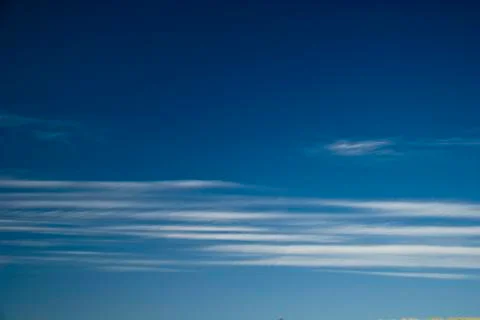 Blue sky and clouds Foto stock