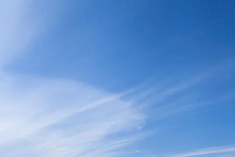 Blue sky and clouds Foto stock