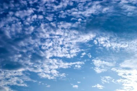 Blue sky and clouds Stock Photos