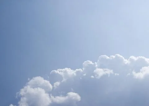 Blue sky and clouds Stock Photos