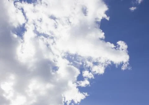 Blue sky and clouds Stock Photos