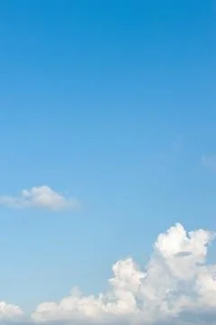 Blue sky and clouds Stock Photos