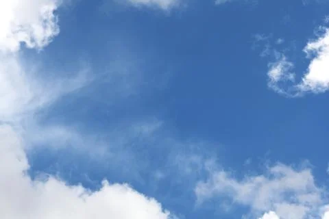 Blue sky and clouds Stock Photos