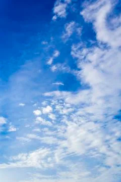 Blue sky and clouds Stock Photos