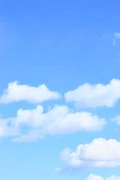 Blue sky and clouds Stock Photos