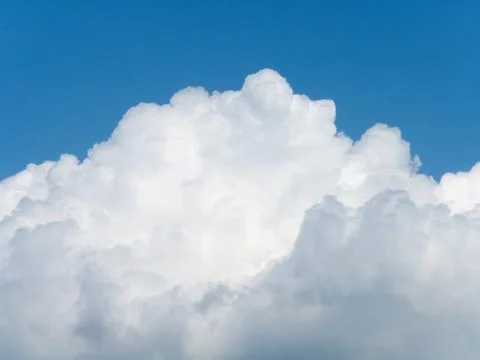 Blue sky and clouds Stock Photos