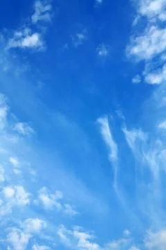 Blue Sky and Clouds Foto stock