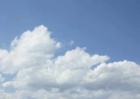 Blue sky and clouds Stock Photos